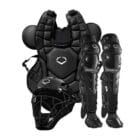 Evoshield – G2S Baseball Catchers Gear Kit Black Adult Baseball The Cage 6