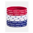 Under Armour – Elastic hair-tie 9-pack Red/Wht Accessoires The Cage 5